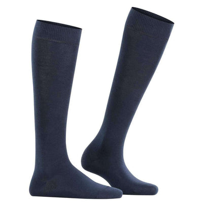 Esprit Navy Basic Pure Knee High Socks