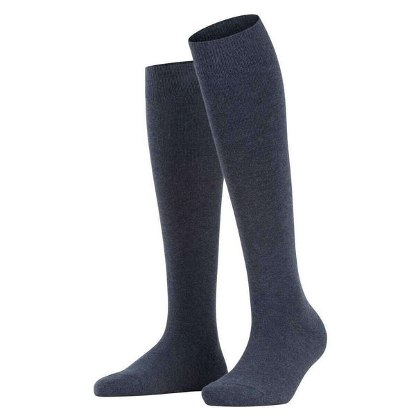 Esprit Navy Basic Pure Knee High Socks