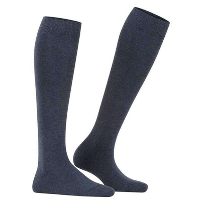 Esprit Navy Basic Pure Knee High Socks