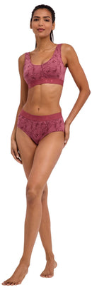 Falke Red Daily Comfort Print 2-Pack Hipster Brief