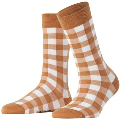 burlington-beige-vichy-socks-34597049
