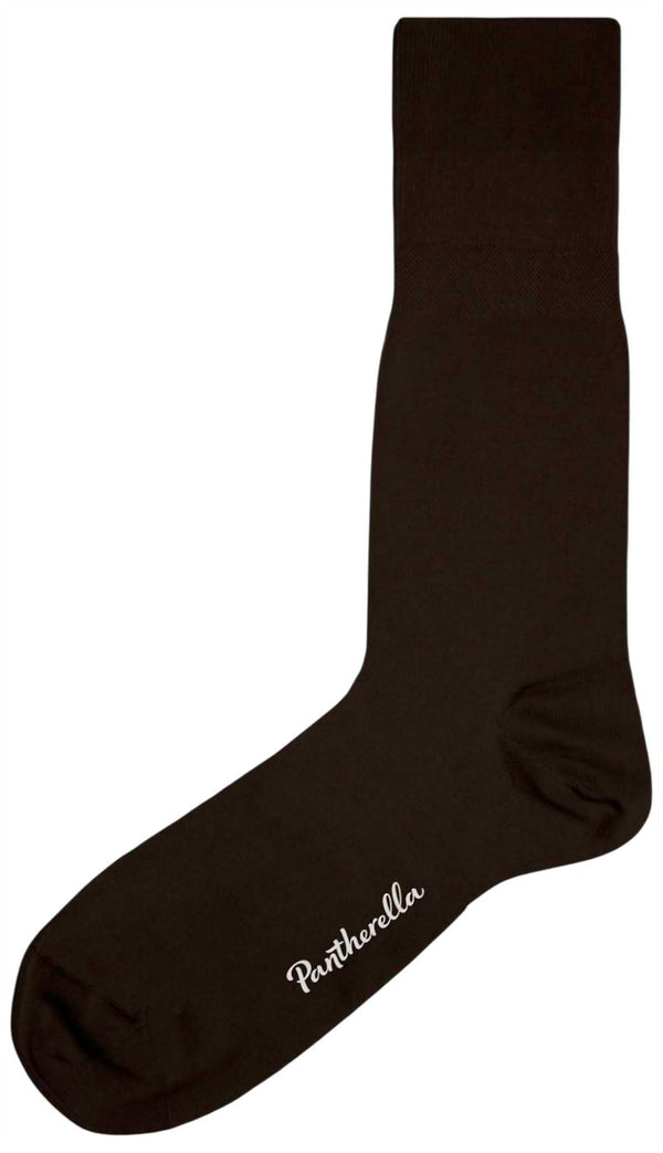 Pantherella Brown Hallaton Perfect Fit Cotton Socks