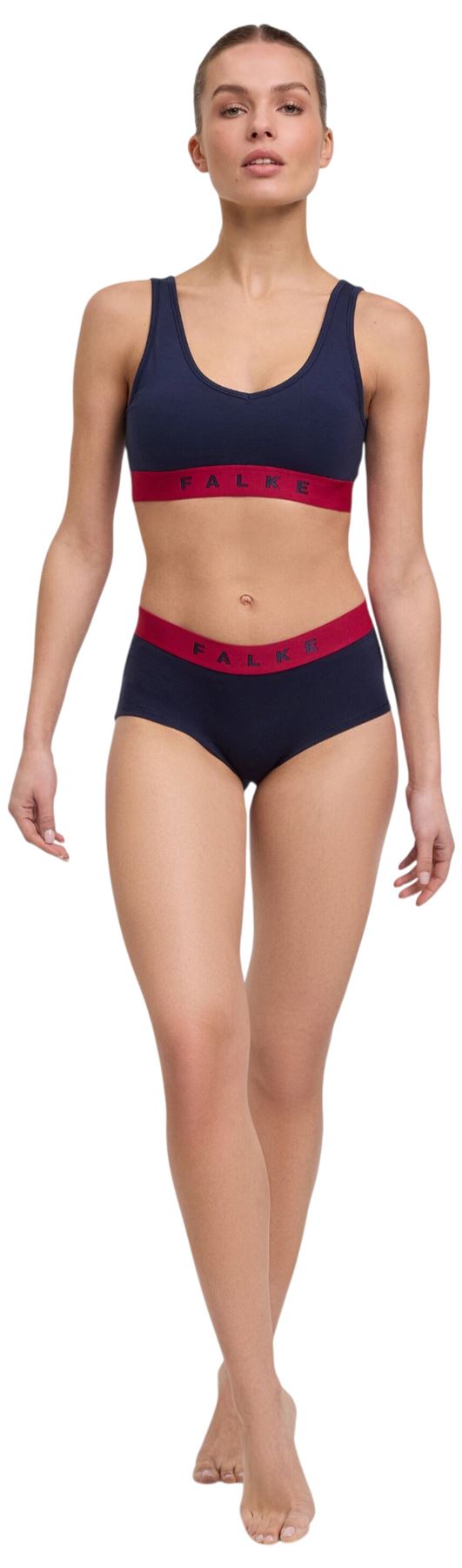 Falke Black Daily Comfort Print 2-Pack Hipster Brief