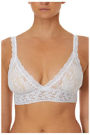 Hanky Panky White Signature Lace Padded Crossover Bralette