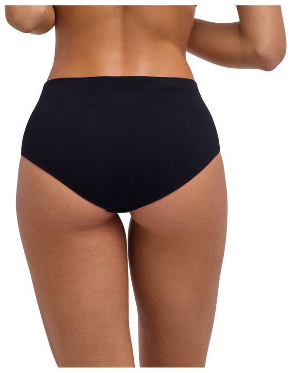 Falke Black Daily Seamless Mid Waist Brief