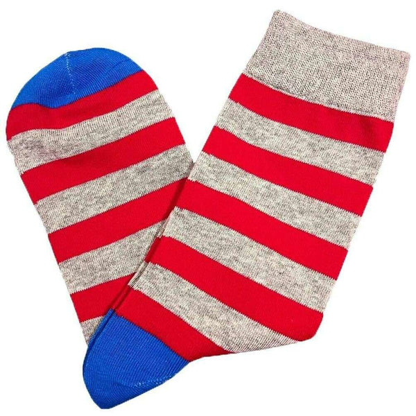 bassin-and-brown-red-tathame-hooped-striped-socks-35059784