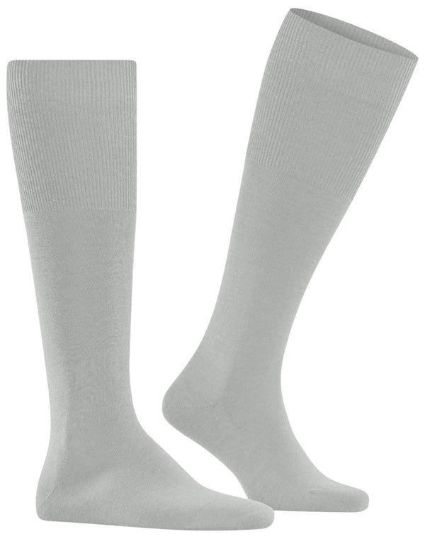 Falke Grey Airport Knee High Socks