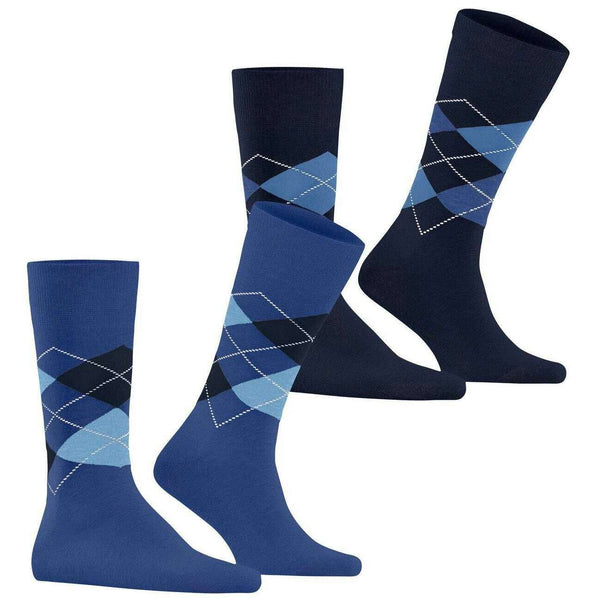 burlington-blue-everyday-argyle-2-pack-socks-34597170