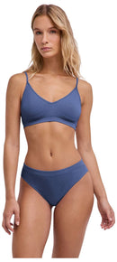 Falke Blue Daily Seamless Bustier Bralette