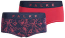 Falke Red Daily Comfort Print 2-Pack Hipster Brief
