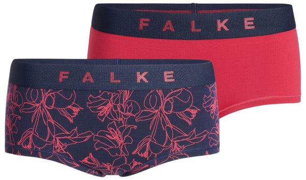 Falke Red Daily Comfort Print 2-Pack Hipster Brief