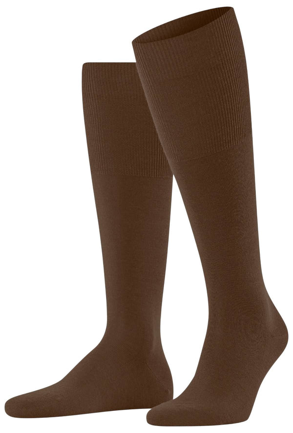 Falke Brown Airport Knee High Socks