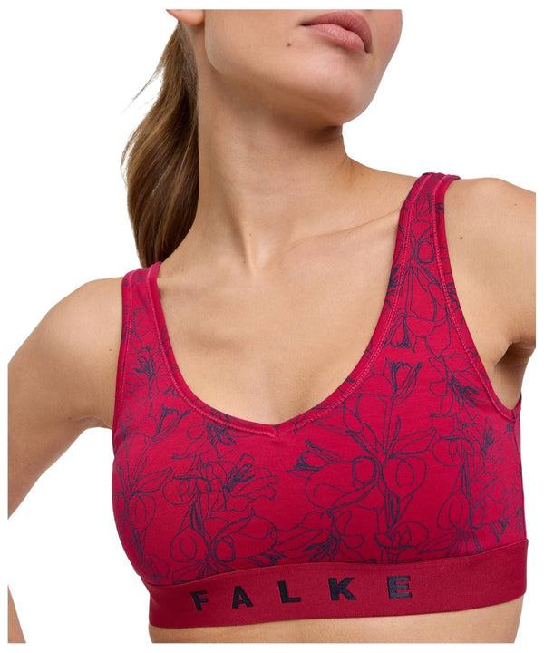 Falke Black Daily Comfort Print 2-Pack Bustier Bralette