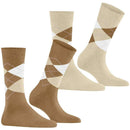 burlington-beige-everyday-argyle-2-pack-socks-34596990