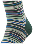 Falke Green Microblock Knee High Socks