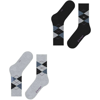 burlington-grey-everyday-argyle-2-pack-socks-34596977