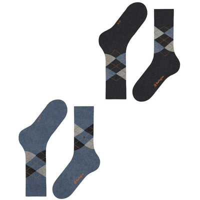 burlington-blue-everyday-argyle-2-pack-socks-34597182