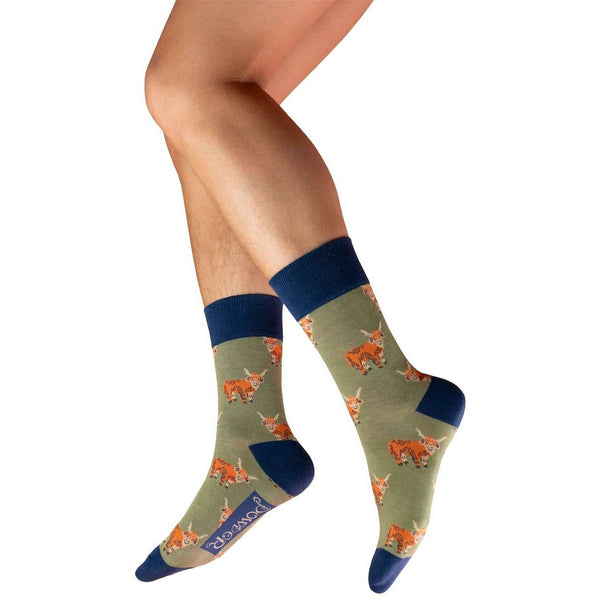 powder-navy-handsome-highland-cows-socks-35502679