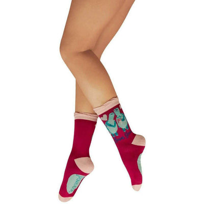 powder-pink-love-you-long-time-tortoises-ankle-socks-34433869