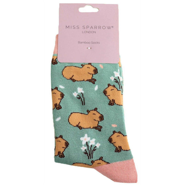 miss-sparrow-london-green-cute-capybara-bamboo-socks-34596221