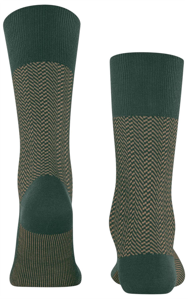 Falke Green Airport Herringstripe Socks