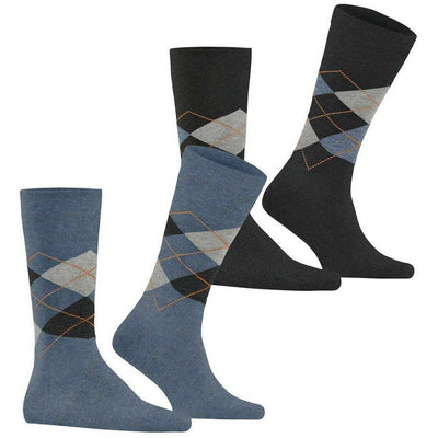 burlington-blue-everyday-argyle-2-pack-socks-34597180