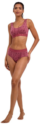 Falke Red Daily Comfort Print 2-Pack Bustier Bralette