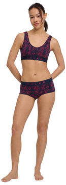 Falke Red Daily Comfort Print 2-Pack Hipster Brief