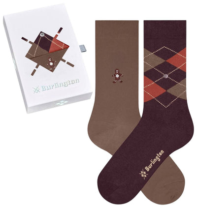Burlington Brown Everyday X-Mas Sock Gift Box