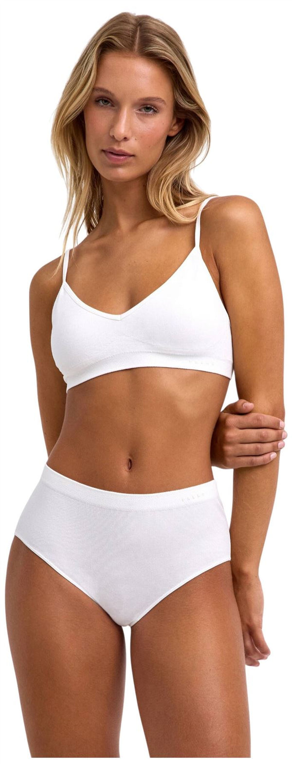 Falke White Daily Seamless Bustier Bralette