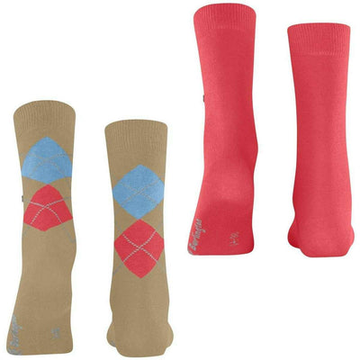 Burlington Beige Everyday Mix 2-Pack Socks