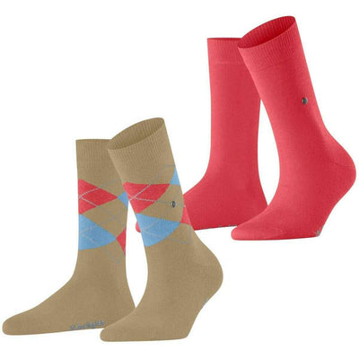 Burlington Beige Everyday Mix 2-Pack Socks
