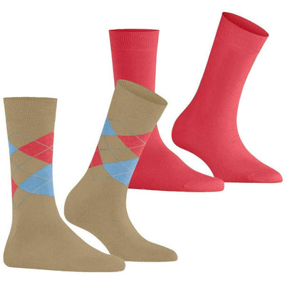 Burlington Beige Everyday Mix 2-Pack Socks