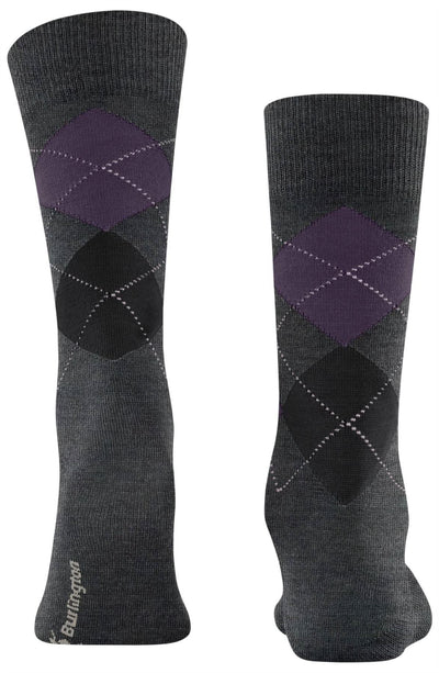 Burlington Grey Edinburgh Socks