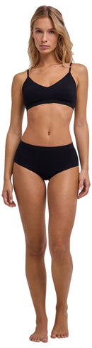 Falke Black Daily Seamless Bustier Bralette