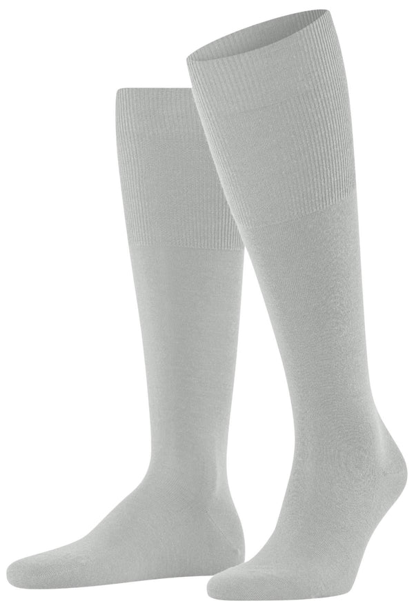 Falke Grey Airport Knee High Socks