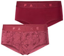Falke Red Daily Comfort Print 2-Pack Hipster Brief