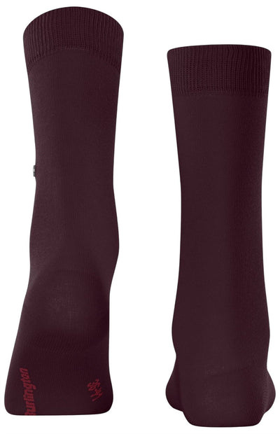 Burlington Burgundy Lady Socks