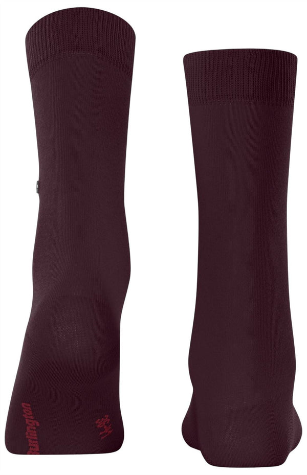 Burlington Burgundy Lady Socks