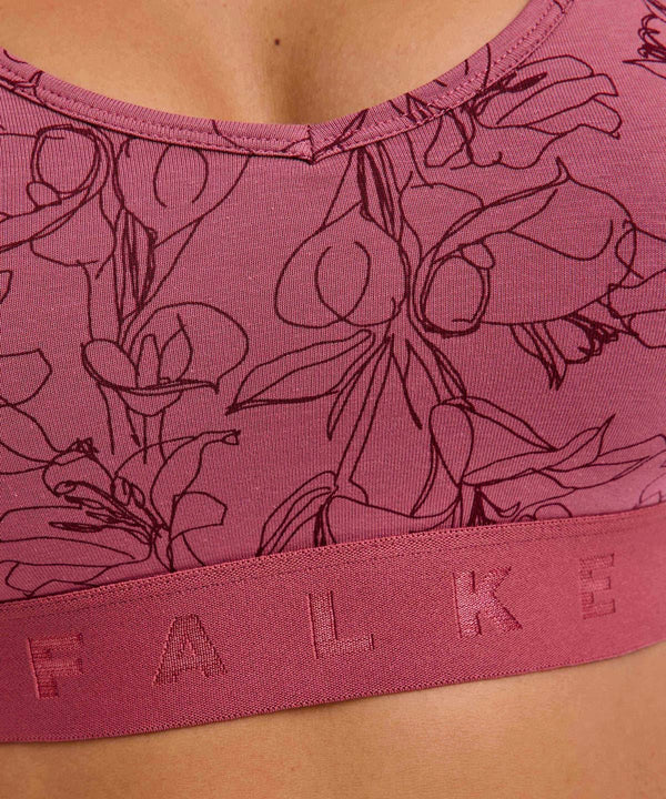 Falke Red Daily Comfort Print 2-Pack Bustier Bralette