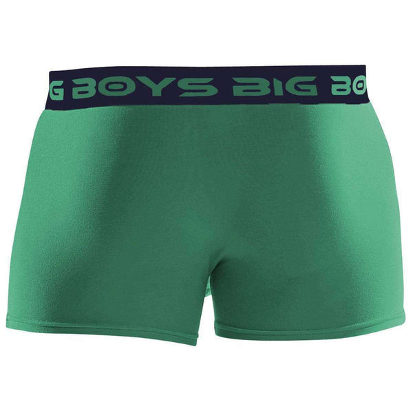 Big Boys Green Boxer Briefs