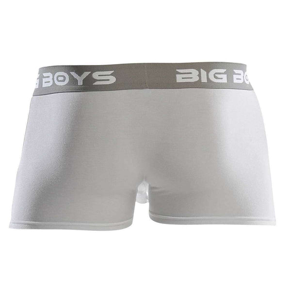 Big Boys White Boxer Briefs