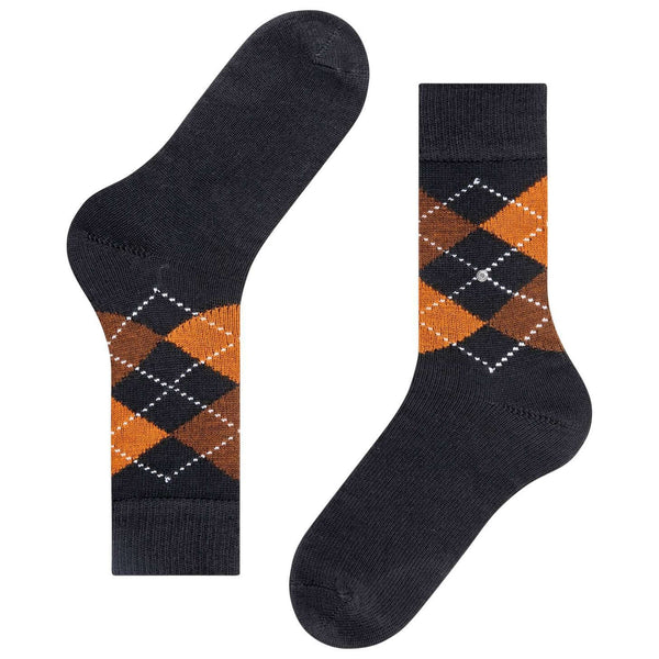 Burlington Black Preston Socks