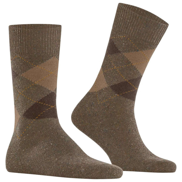 Burlington Brown Dundee Socks