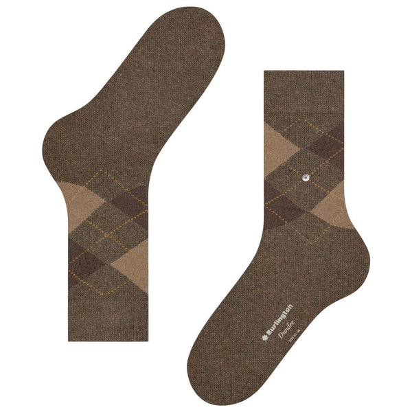Burlington Brown Dundee Socks