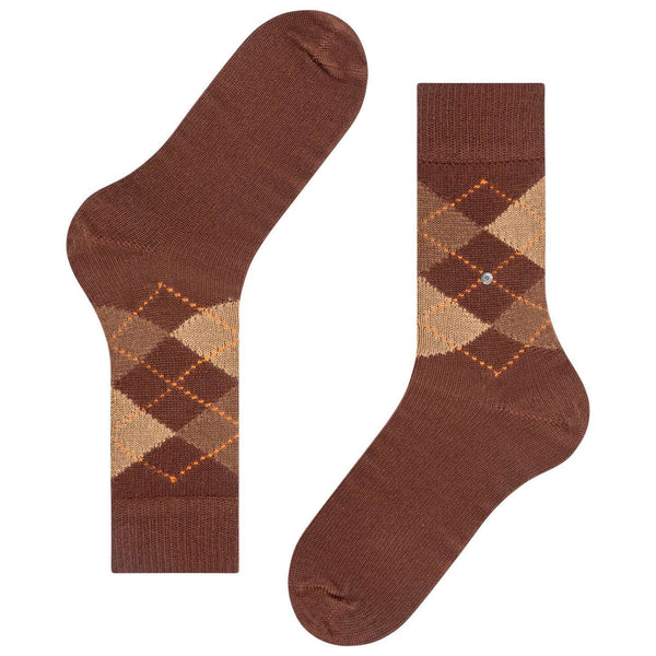Burlington Brown Preston Socks