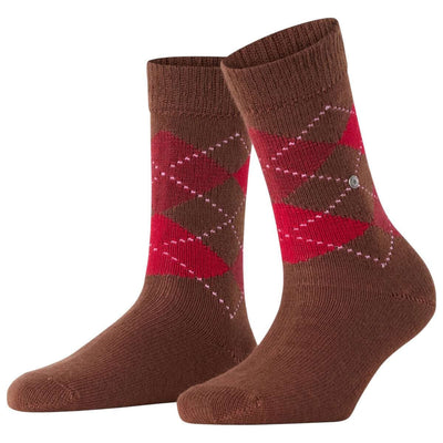 Burlington Brown Whitby Socks