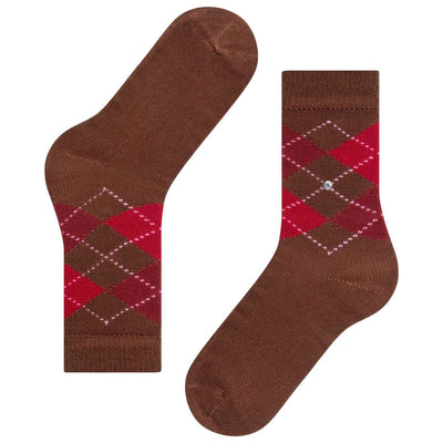 Burlington Brown Whitby Socks