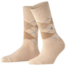 Burlington Brown Whitby Socks