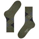 Burlington Green Dundee Socks